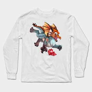 GemBabs: Dragon Soldier (Streaked) Long Sleeve T-Shirt